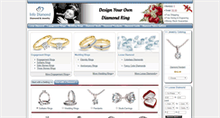 Desktop Screenshot of info-diamond.com